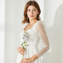 Fairy Sweetheart Neck Midi Tulle Dress