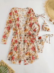 Refined Swimsuit �Tropical Bloom