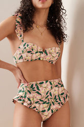 Allure High-Waist Bikini �Midnight Swim