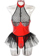 Hard To Get Spandex Cosplay Lingerie Set