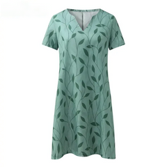 Eloiseâ„?- Casual Printed Dress