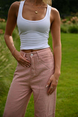 Dazzle Pink Jeans