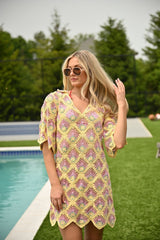 Sunshine Crochet Dress
