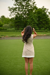 Celebration Dress- Khaki