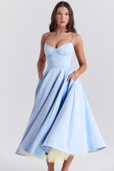 Celestia Tulle Midi Dress