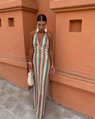 Andieâ„?- Chic V-Neck Dress