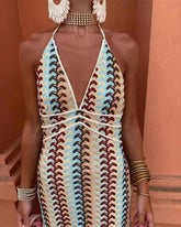 Andieâ„?- Chic V-Neck Dress