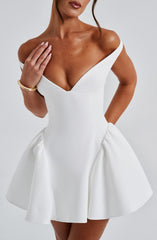 Marla Mini Dress - Ivory