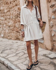 Quinnâ„?- Classic Shirt Dress