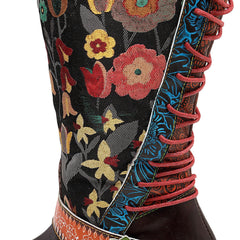 Retro Cowgirl Wellington Boots