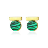 Brush Solid 925 Sterling Silver Post Dainty Mini Bar Women Stud Earrings