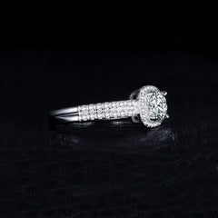 Classic 925 Sterling Silver with Zircone Gemstone Rings