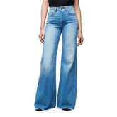 Women's wide leg stylish jeans