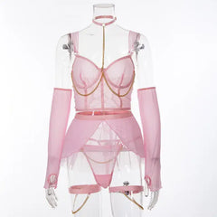 Pure Desire Lingerie Sexy Suit