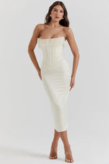Celestia Pearl Corset Dress