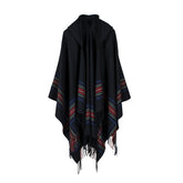 Kept Me Up Hoodie Poncho