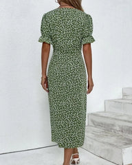 Giselleâ„?- Floral V-Neck Dress