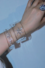 Handmade Acrylic Crystal Bracelet