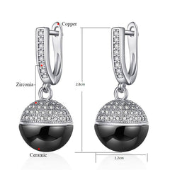 Around the Clock Drop Dangle Earrings