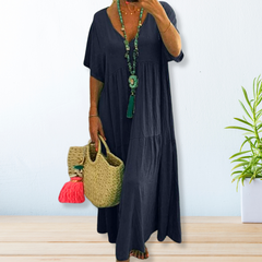 BAHAMAâ„?- Cotton Linen Dress