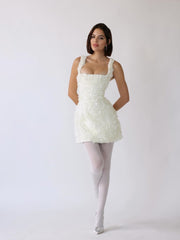 Rosalyn - FItted Floral Mini Dress
