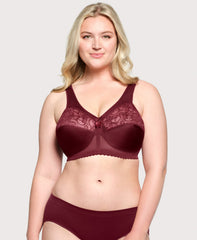 MagicLift Original Support Bra Burgundy