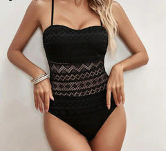 Black Strapped Vacation Wrap