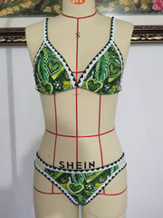 Refined Triangle Bikini â€?Floral Dream