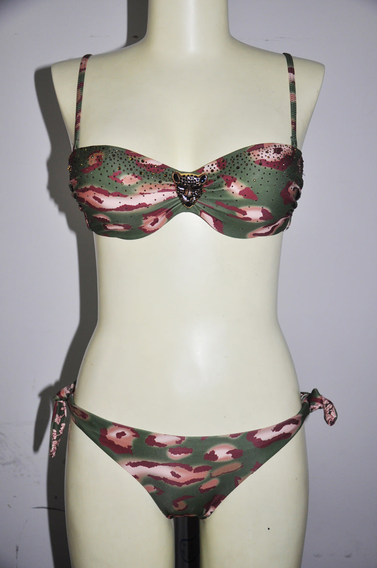 Luxe Strappy Swimsuit â€?Satin Glow