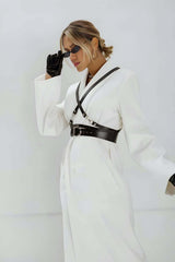 Stylish Women's Leather Belt, Stylish Women's Belt, Belt Over Dress