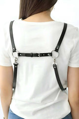 Stylish Leather Women's Belt, Leather Belt Over Dress