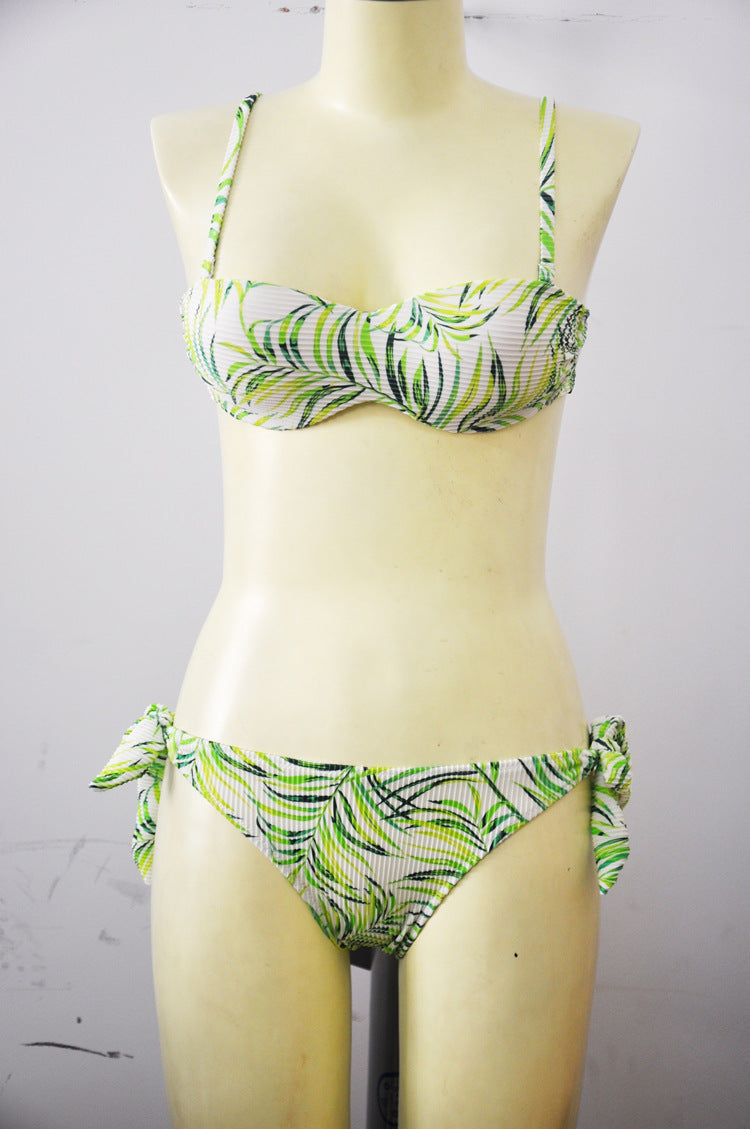 Sculpted Cut-Out Bikini â€?Tropical Bloom