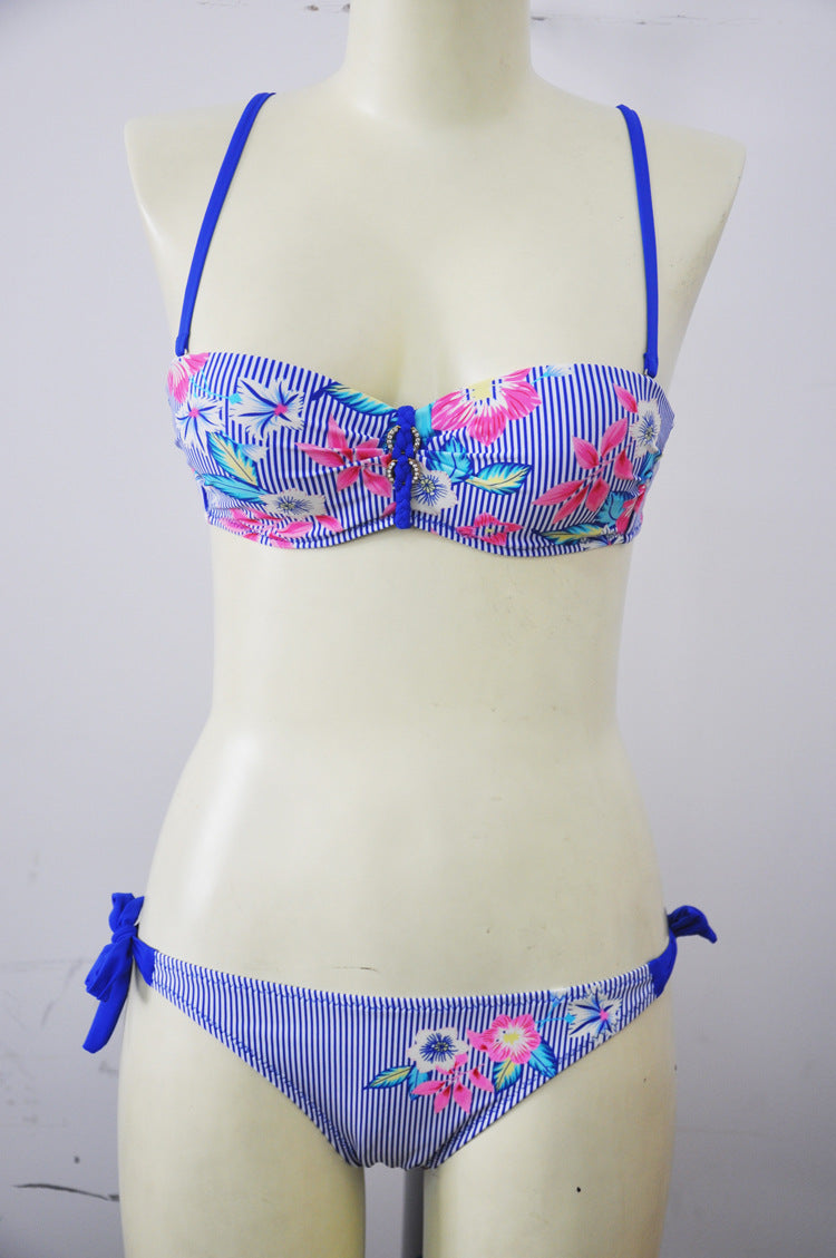 Elegant Swimsuit â€?Tropical Bloom