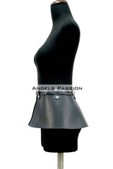Stylish Waist Over Leather Skirt Belt, Leather Thick Belt