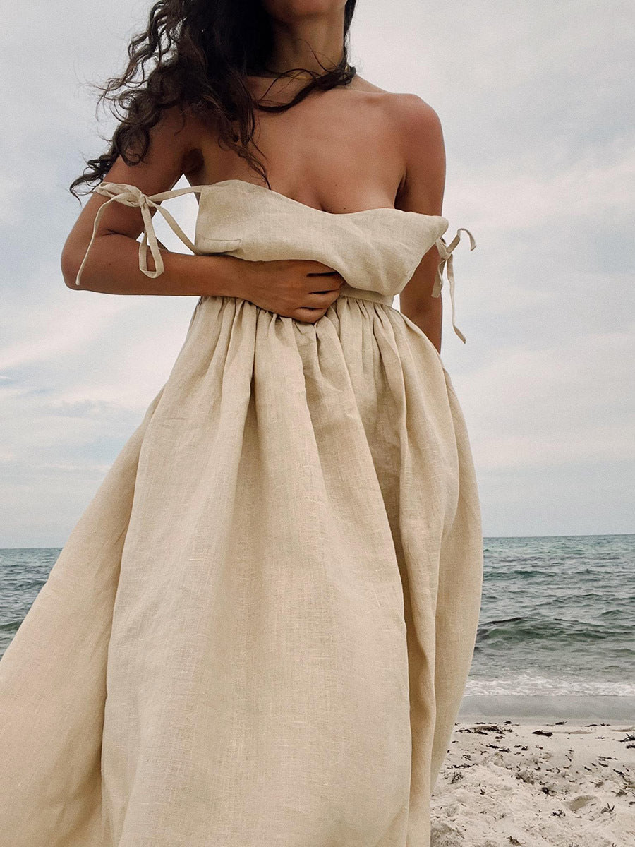 Alianaâ„?- Chic Tie-Strap Dress