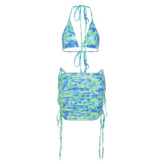 Marbella Mirage Bikini & Skirt Set