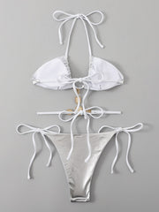 Minimalist High-Waist Bikini â€?Halter Luxe
