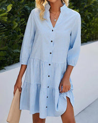 Bellaâ„?- Summer Plaid Dress