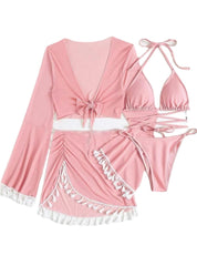 Bold Two-Piece Set â€?Satin Glow