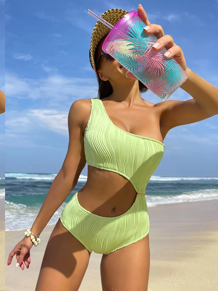 Luxe High-Waist Bikini â€?Midnight Swim