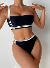 Luxe Triangle Bikini â€?Midnight Swim