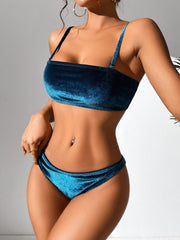 Sculpted Triangle Bikini â€?Midnight Swim