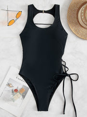 Minimalist Strappy Swimsuit â€?Crisscross Style