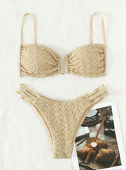 Minimalist Cut-Out Bikini â€?Midnight Swim