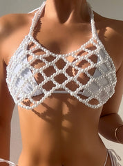 Luxe Triangle Bikini â€?Vintage Chic
