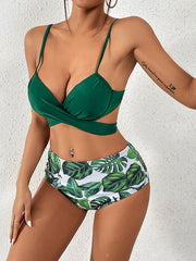 Sculpted High-Waist Bikini â€?Floral Dream
