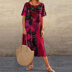 Abigailâ„?- Comfy Printed Dress