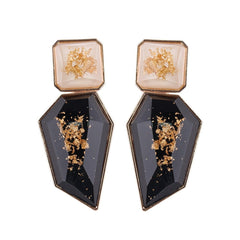 Heartbeat Irregular Drop Dangle Earring