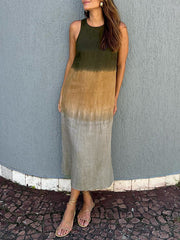 Leiaâ„?- Casual Gradient Dress
