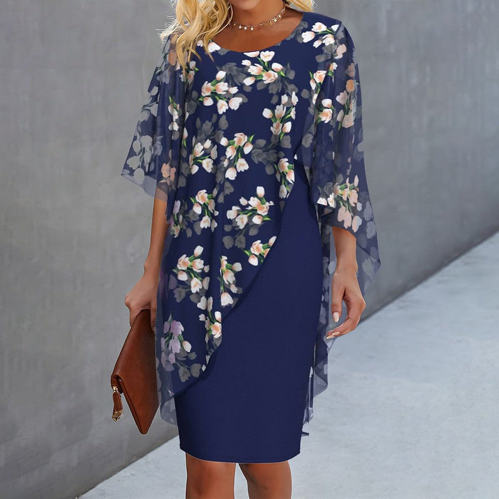 Juliannaâ„?- Printed Elegant Dress